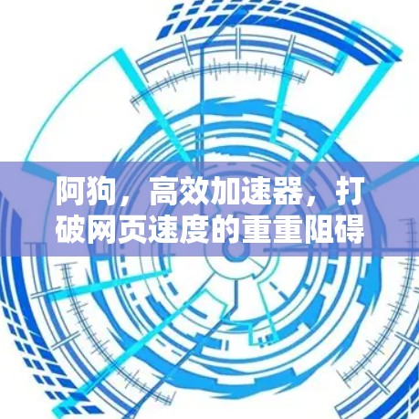阿狗，高效加速器，打破网页速度的重重阻碍