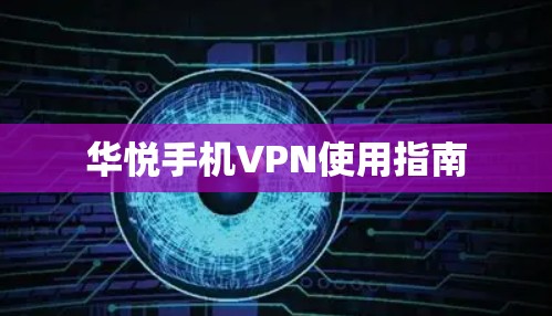 华悦手机VPN使用指南 华悦手机VPN使用指南